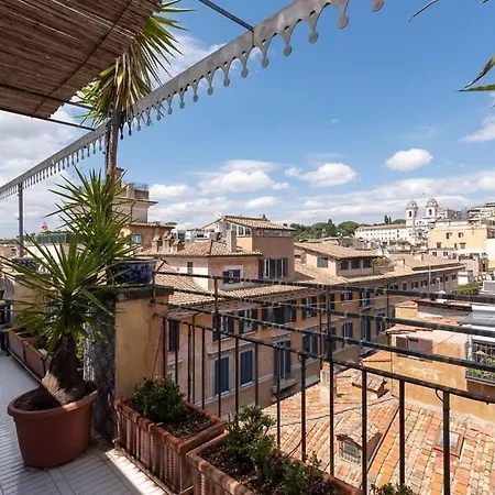 Luxurious Penthouse Surrounded By Panoramic Terraces * רומא